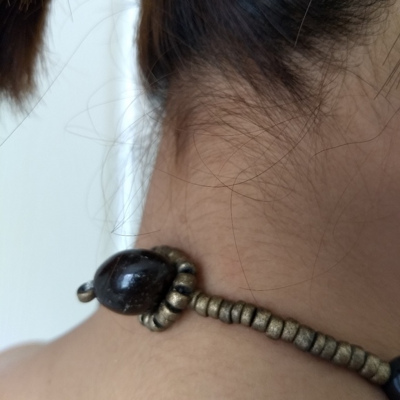 Handmade Unique Natural Fashion Statement Necklace - Picture 3 of 3